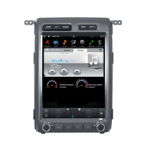 Ford F150 2009 – 2012 Android Monitor Tesla Style